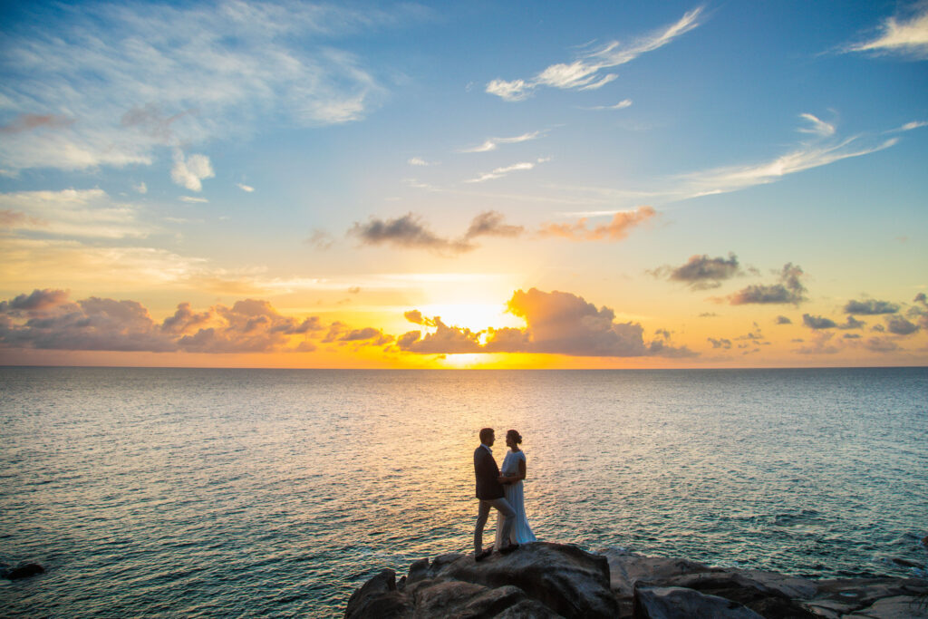 Mariage de luxe à Mahé
