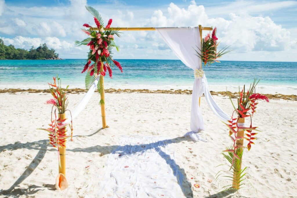 Lieu de rêve pour un mariage de luxe aux Seychelles