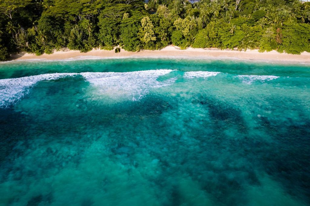 Villa de luxe avec accès direct sur la plage